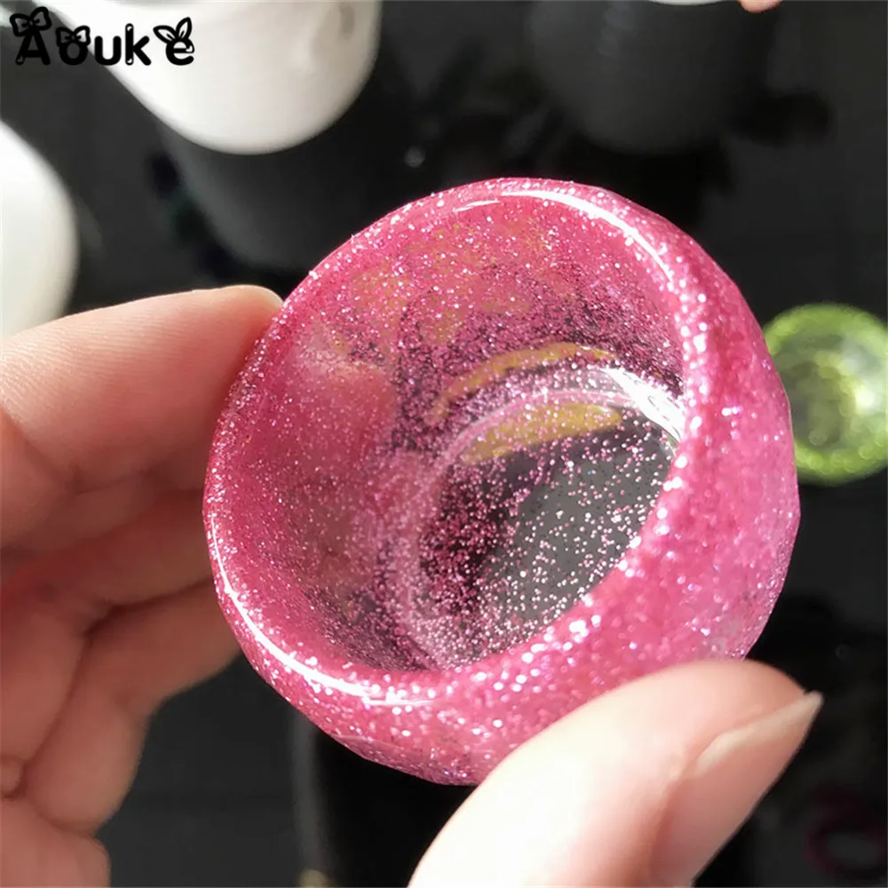 DIY маленькая тарелка/форма чаши эпоксидная силиконовая форма ручные аксессуары