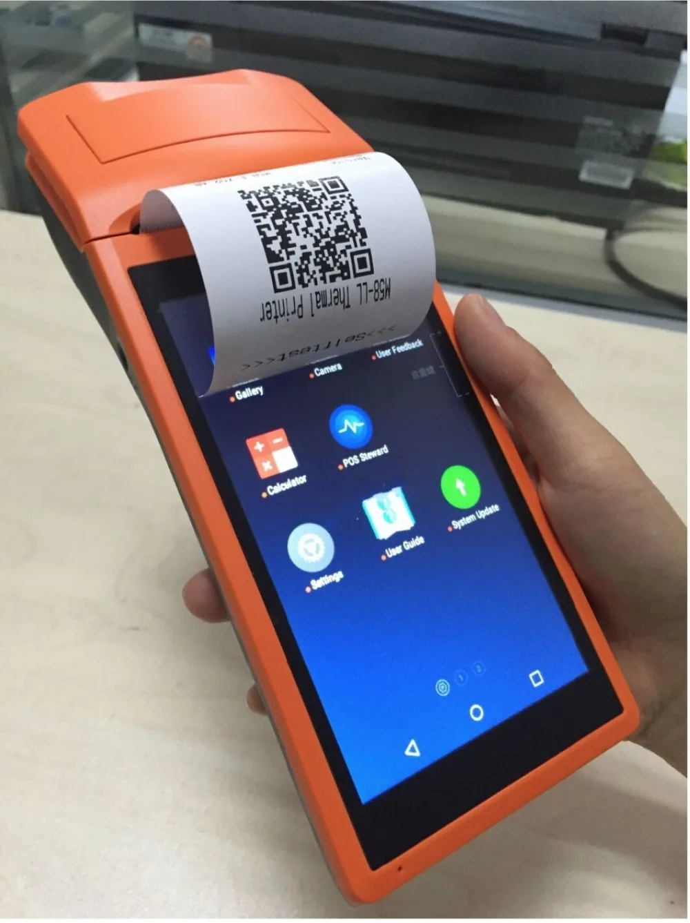 4G LTE WiFi android 7.0 edc pos terminal machine | Printers