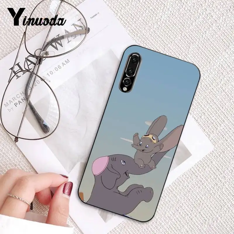 Yinuoda Новый супер милый чехол для телефона с изображением маленького слона Huawei P9 P10