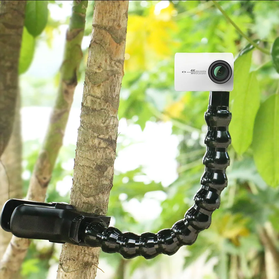 Аксессуары Jaws Flex Clamp Mount andDJI Osmo actionдля телефона GoPro Hero 6 5 4 3 + SJCAM sj4000 Xiaomi YI 4K