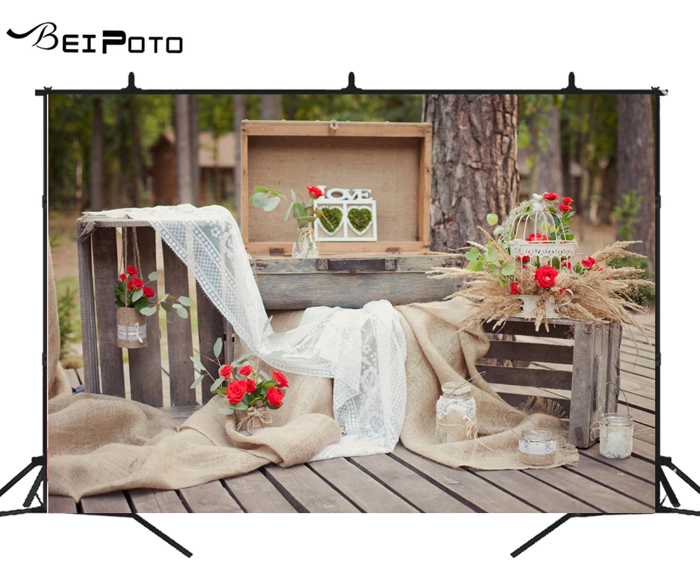 Фон BEIPOTO для фотосъемки на открытом воздухе День Святого Валентина фотография