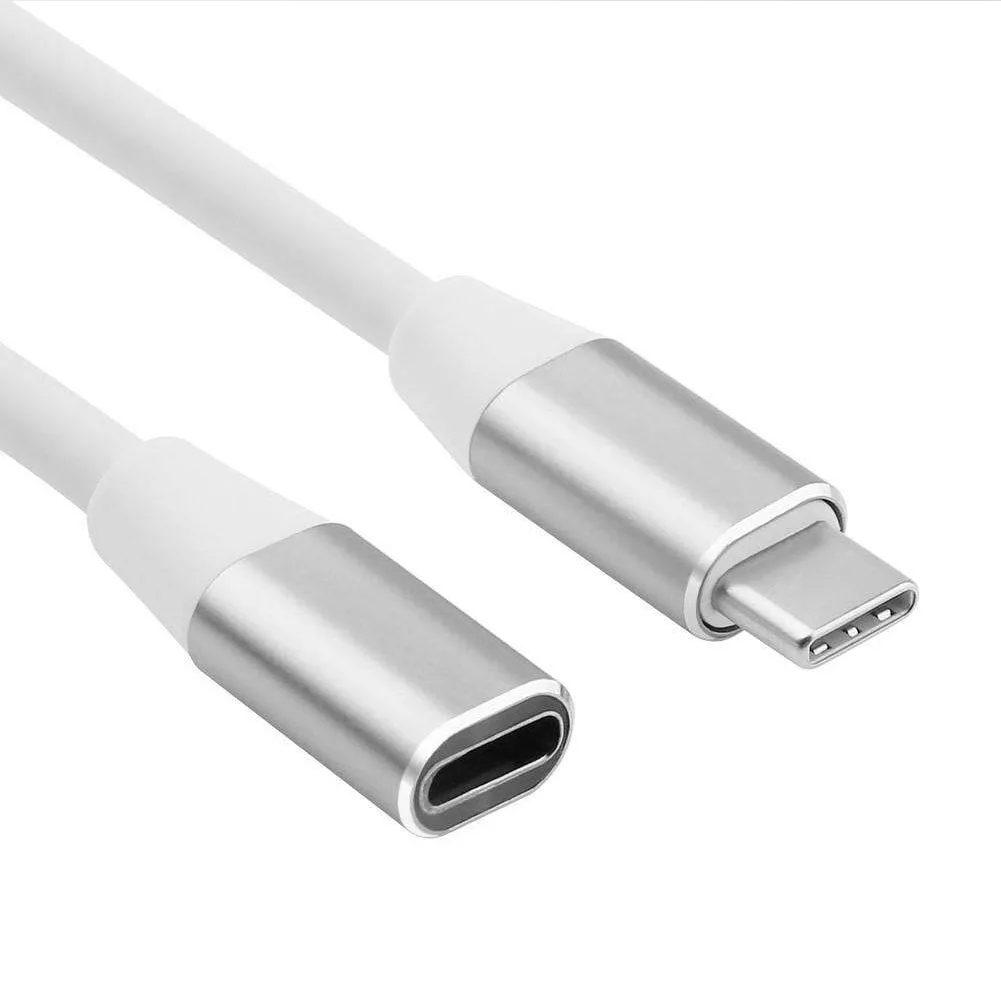 1 м USB 3 Type-C Удлинительный зарядный кабель USB-C Кабель с разъемом Папа-мама