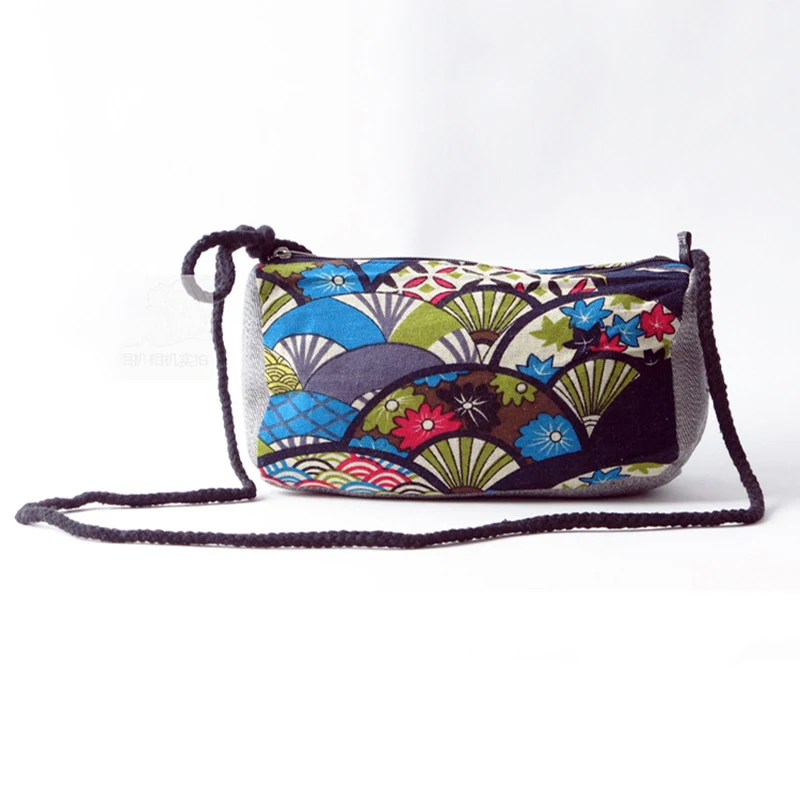 2019 для женщин Сверхлегкий хлопковая ткань с цветами Сумка Женский Китай