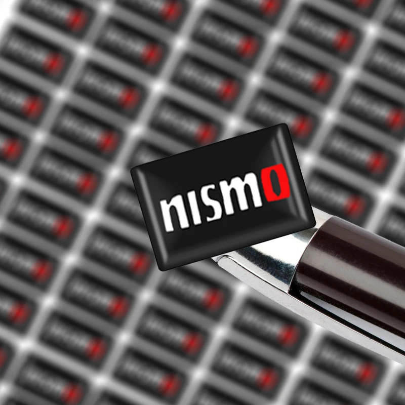 10 шт. 3D NISMO эпоксидные декоративные эмблема небольшой декоративный знак авто