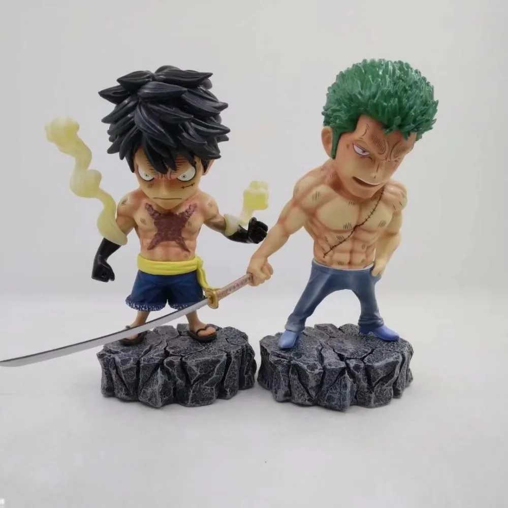 Аниме One Piece Underworld Luffy / Zoro ПВХ экшн фигурки коллекционные модели игрушек кукла 17