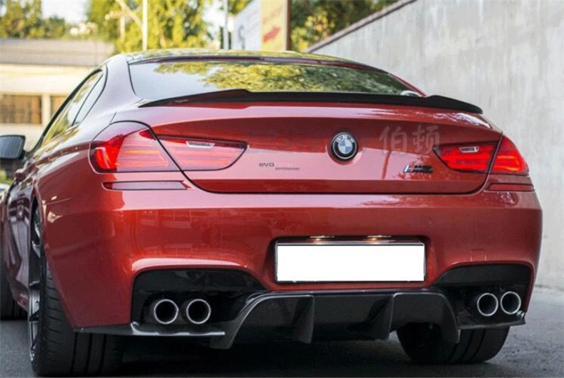 HLONGQT спойлер из углеродного волокна для BMW 6 серии F12 F13 M6 F06 Gran Coupe 640i 650i 2011 2017