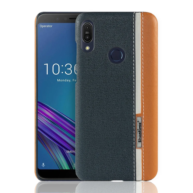 Blue Из искусственной кожи чехол для Asus Zenfone 5z ZS620KL ZE620KL модный разноцветный чехол для телефона для Asus Zenfone Max M1 ZB555KL деловой чехол - Цвет: Blue