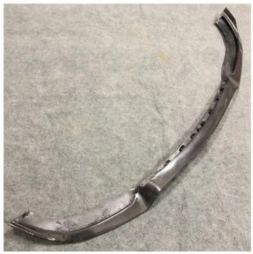 FRONT LIP Карбоновый передний сплиттер для губ и 4 выхода заднего бампера Диффузор с выхлопными наконечниками для BENZ W212 E63 - Цвет: FRONT LIP