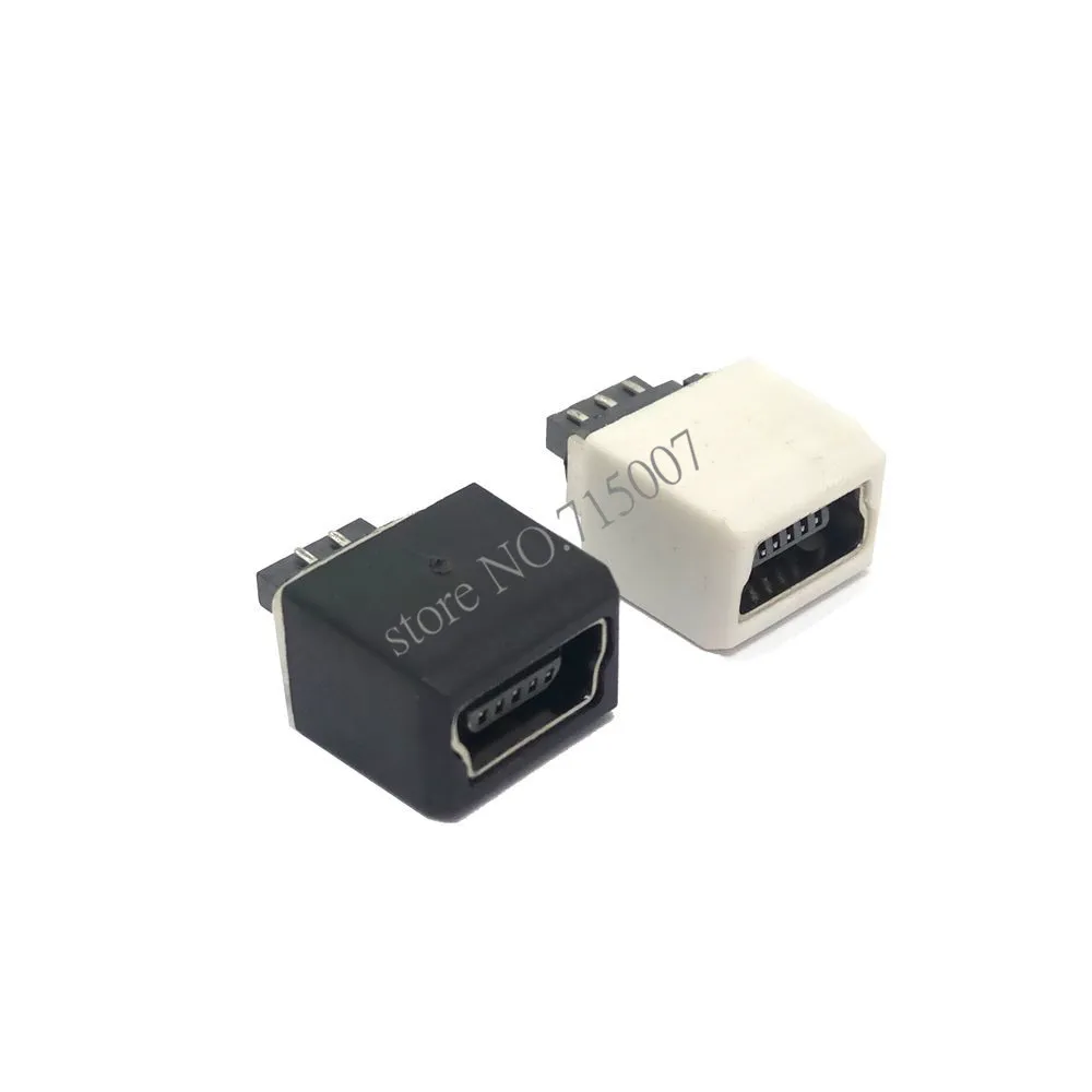 10 шт. DIY Мини USB Тип B Женский 5pin четыре шт в сборе разъем розетка|mini socket|usb busb b type |