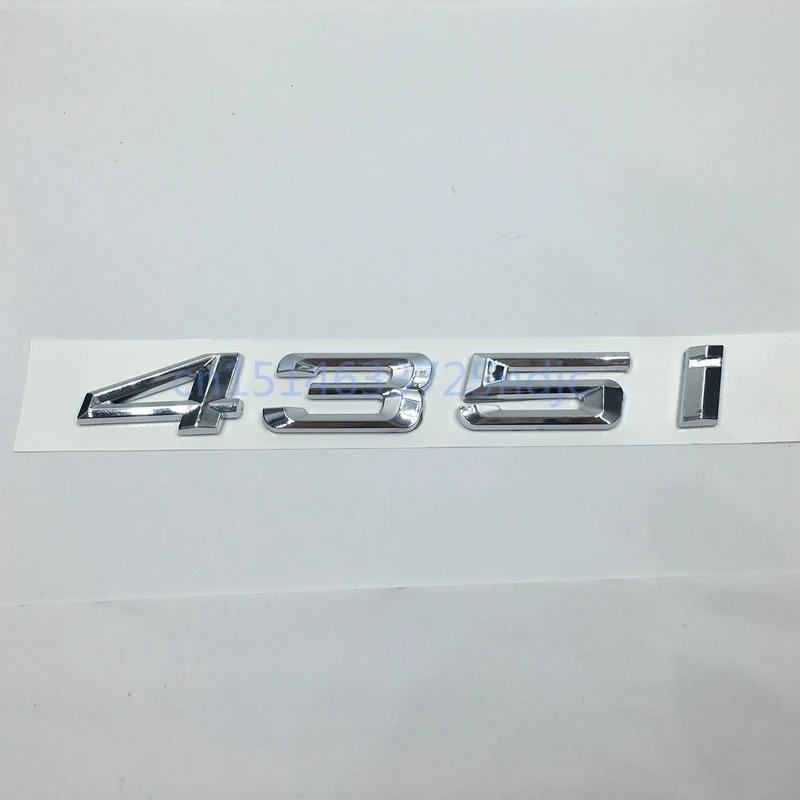 Для BMW 4 серии 420i 428i 430i 435i 440i эмблема значок наклейка на заднюю крышку багажника