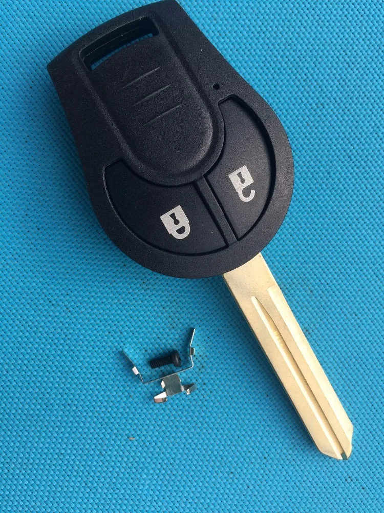 1 шт Новый Сменный Футляр для ключей Nissan Juke Примечание Micra куб Qashqai Замена 2 кнопки