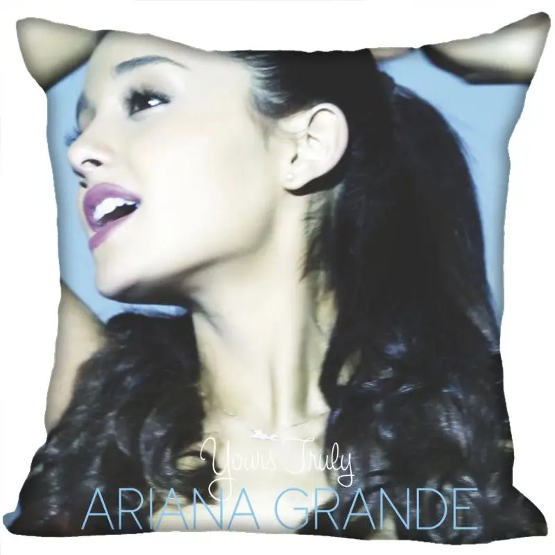Pillowcase 4 Наволочки на заказ, квадратная наволочка Ариана Гранде, Рождественская Наволочка на молнии, наволочка 40*40 см, 45*45 см(с одной стороны - Цвет: Pillowcase 4