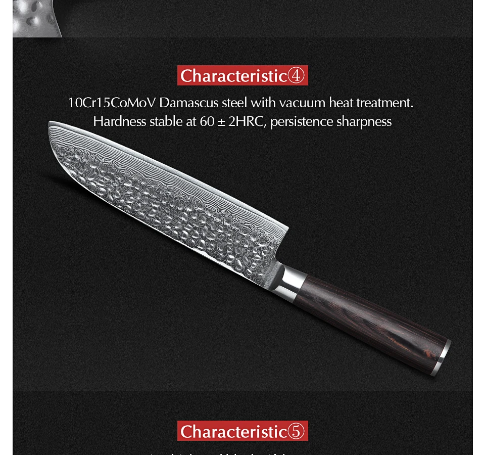 XINZUO 7 дюймов Дамасская сталь кухонные ножи нержавеющая сталь Santoku нож качество японский шеф-повара ломтик ножи Pakkawood ручка