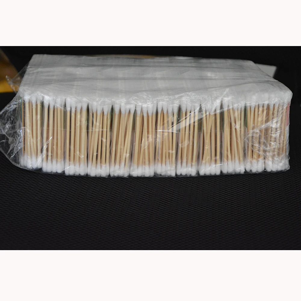 Высококачественная ватная палочка с двойной головкой для удаления мобильного