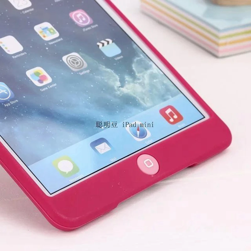 Чехол для Apple iPad мини 1/2/3/4 Высокое качество уникальный мягкий силиконовый