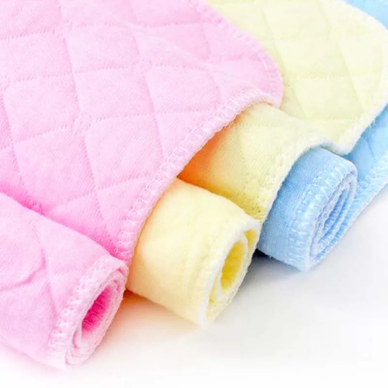 Детские подгузники красочные экологического хлопка 3 слоя Многоразовые для