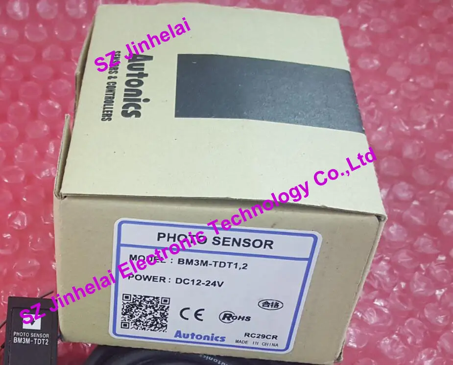 Новый и оригинальный Фотодатчик AUTONICS 12-24 В постоянного тока 2 BM3M-TDT1 | Обустройство
