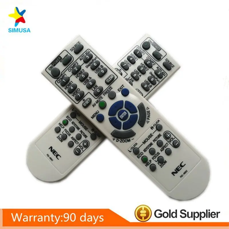 

SIMUSA новый оригинальный пульт дистанционного управления для NEC NP-M302X/M302XS/M303WSJD/M322W/M322WS/M322X