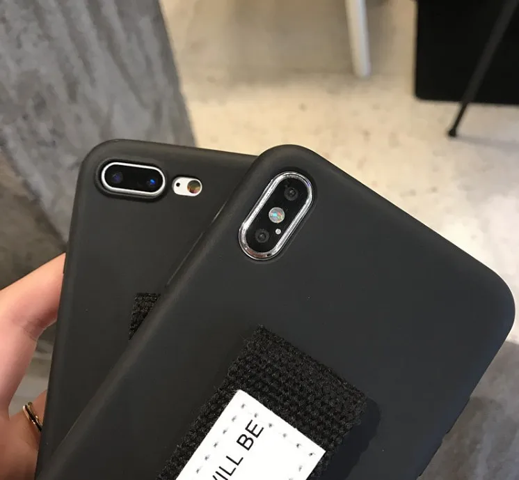Простой напульсник чехол для телефона для iphone XS MAX чехол для iphone 11 pro max X XR 6 S 7 8 plus s8 s9 s10 Plus s10lite note10 note9 8