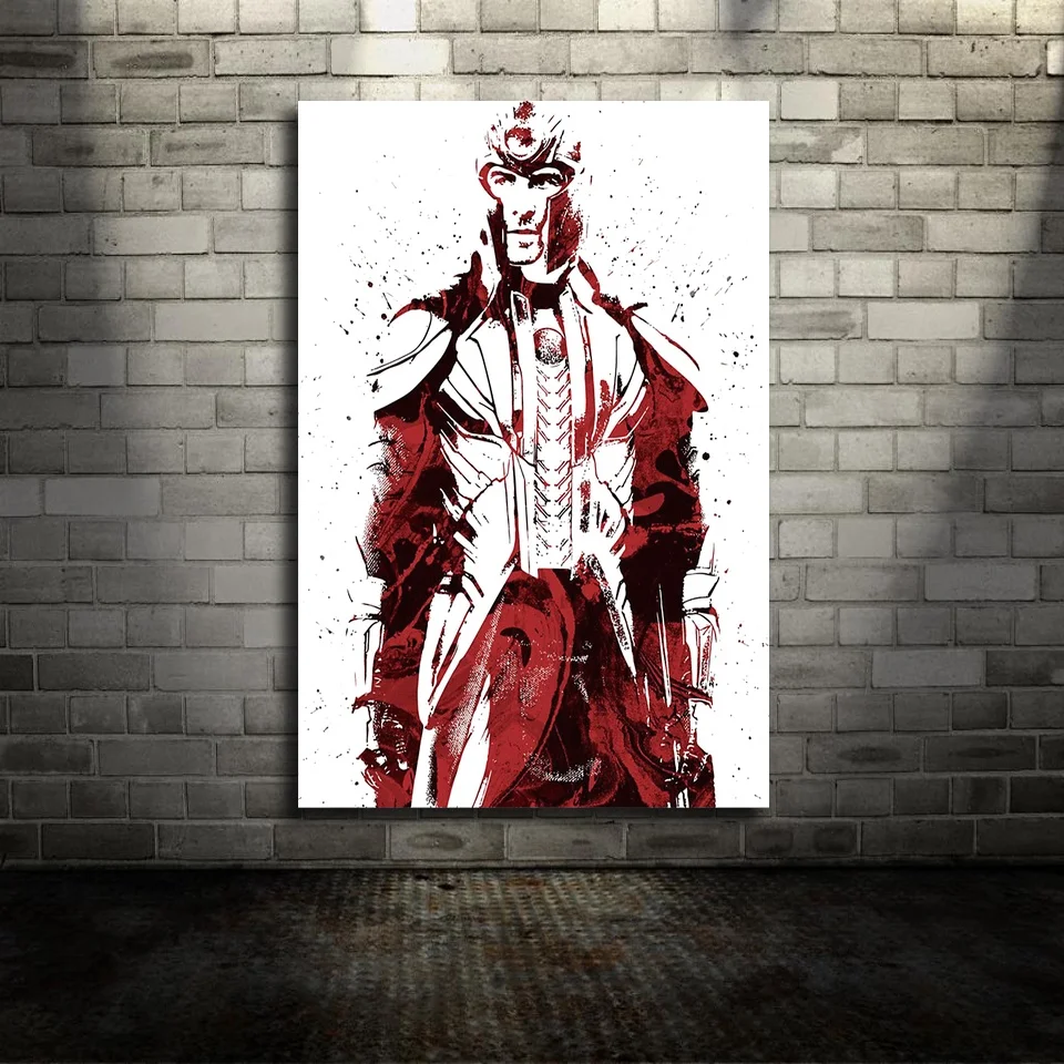 X-Men Magneto Movie Canvas Poster настенная Художественная печать детский Декор домашний декор