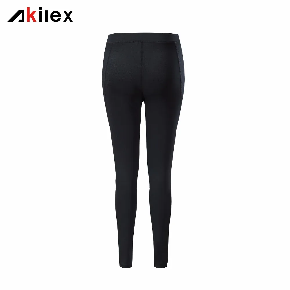 Akilex High Quality Running Fitness Sport Elastic Tights Waist Leggings Bodybuilding GymYoga Sports Pants | Спорт и развлечения