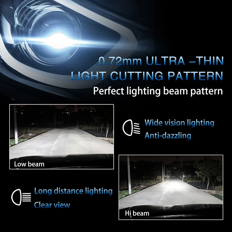 1 пара Автомобильные светодиодные лампы H11 H8 H16 H7 9005 9006 9012|Передние LED-фары для авто|