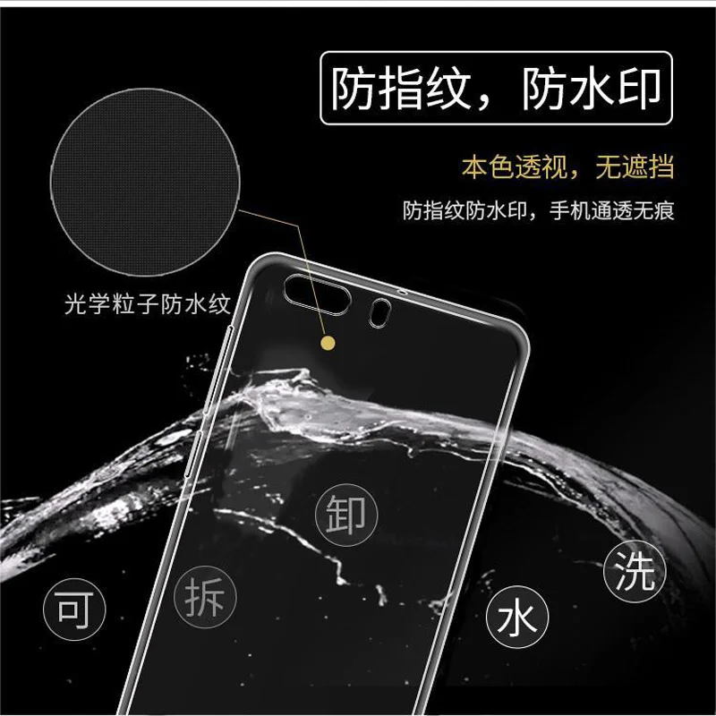 Чехол для nubia Z17 miniS NX589J прозрачный чехол из ТПУ mini S сумка смартфона задняя крышка