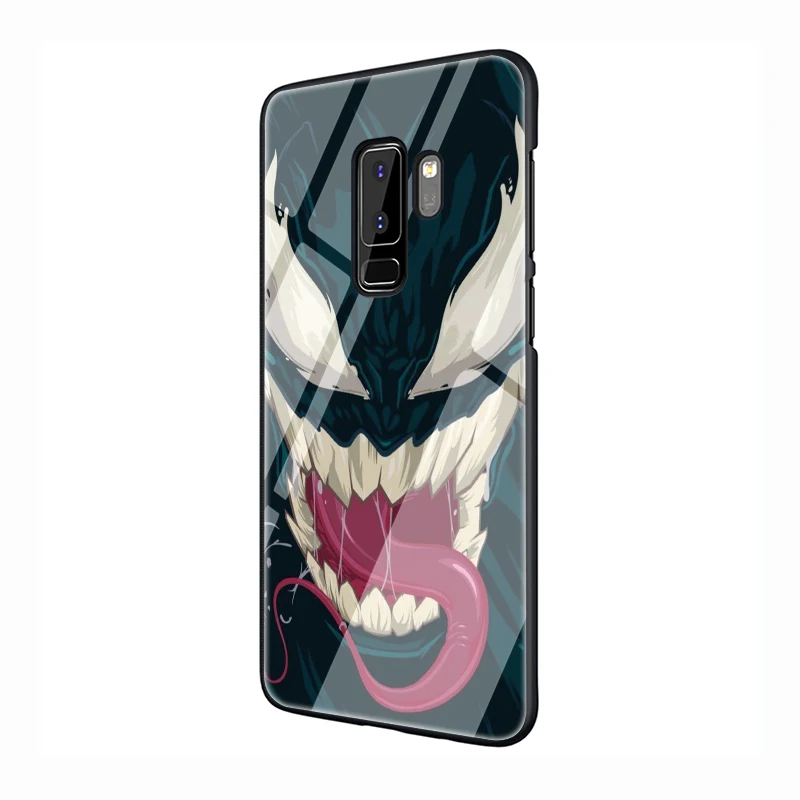 G13 Venom закаленное Стекло мягкий чехол для телефона для samsung Galaxy S7 край S8 S9 S10 Note 8, 9, 10, плюс A10 A20 A30 A40 A50 A60 A70 - Цвет: G13