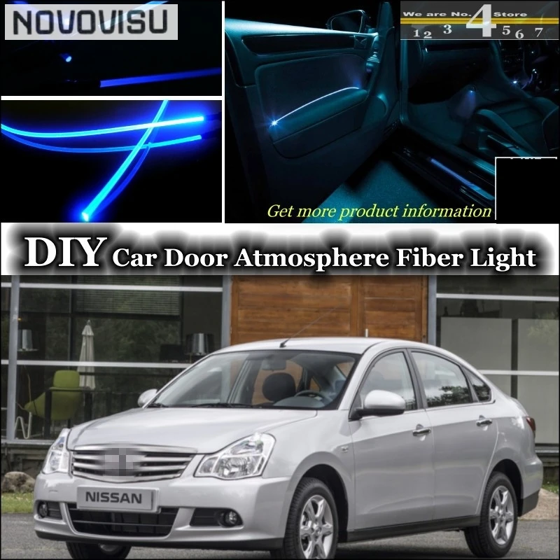 Нововису для Nissan Almera/Tino комнатный светильник тюнинг атмосферы волоконно