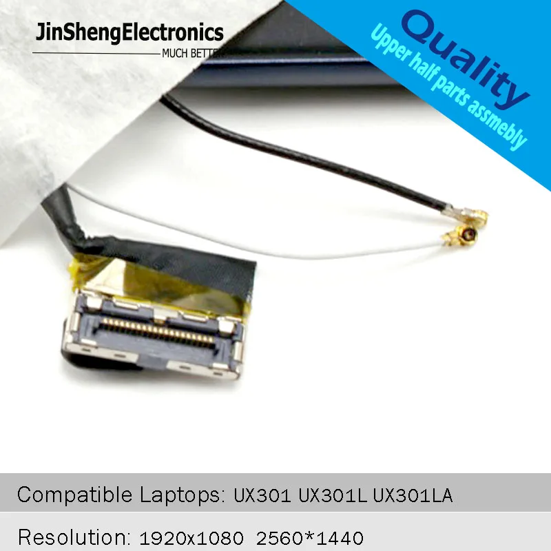 Новый полный экран 13 3 &quotдля ASUS ZENBOOK UX301 UX301L ЖК дисплей задняя крышка петли