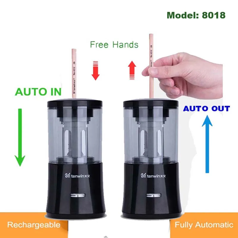 Точилка электрическая автоматические металлические Usb канцелярские школы Office для дома открытый товары для рукоделия