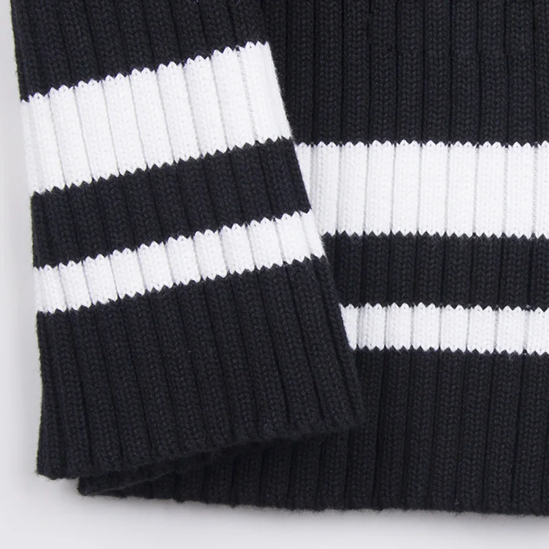 HEE GRAND/2018 черная прямая трикотажная юбка с высокой талией эластичная Повседневная