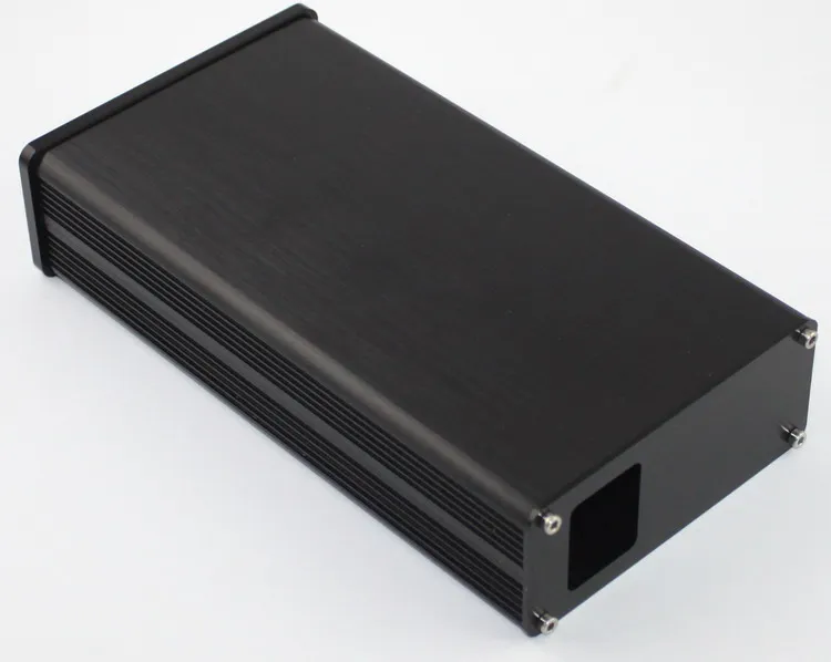 WA41 полностью алюминиевый усилитель ЦАП шасси декодер корпус HiFi Mini AMP Чехол DIY