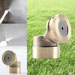 4 типа отверстие латунь + нержавеющая сталь спрей запотевание сопло садовая разбрызгивающая головка садовая ферма ирригация установка инструменты система