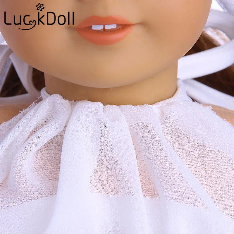 LUCKDOLL свадебное платье для девочки ясельного возраста и свадебная обувь 2