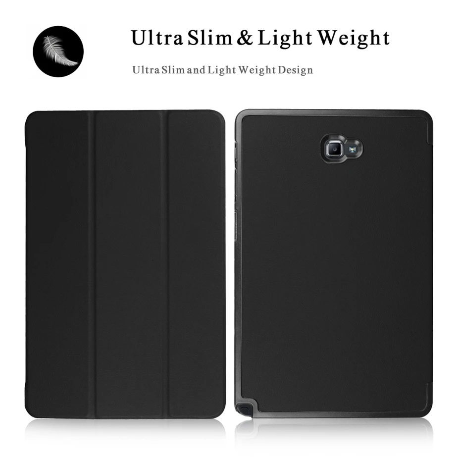 Складной флип чехол из искусственной кожи для Samsung GALAXY Tab A с S Pen P580 P585 P580N 10 1