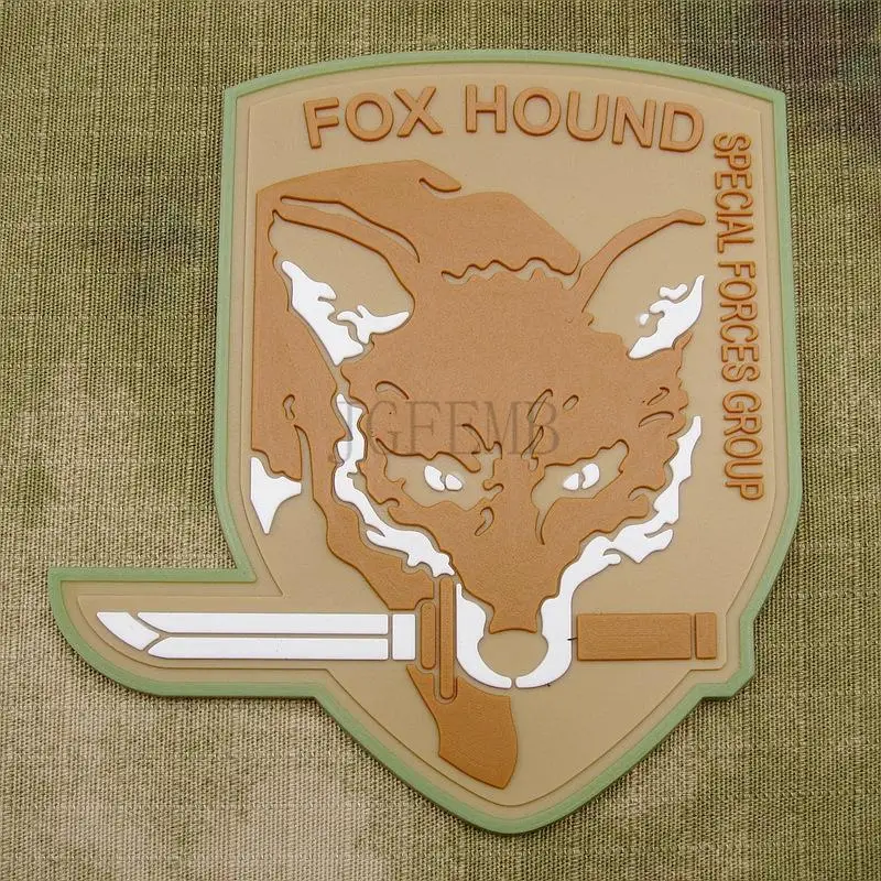 Мультикам MGS FOXHOUND особая сила Группа 3D ПВХ патч PB1417 | Дом и сад