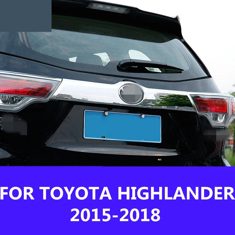 Отделка багажника отделка литье под дверь для TOYOTA 2015 2018|Хромирование| |