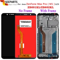 for 5 99asus zenfone max pro m1 zb601kl lcd display touch screen digitizer assembly lcd replacement maxpro for asus zb602kl lcd