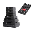 Уличный портативный пластиковый чехол для инструментов, ящик для инструментов, ударопрочное оборудование, ящик для инструментов, защитный ящик для инструментов с пеной