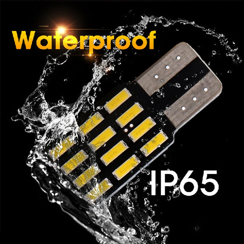 HLXG 2pcs W5W 4014 12SMD светодиодный светильник на танкетке номерной знак 168 194 2825 лампы