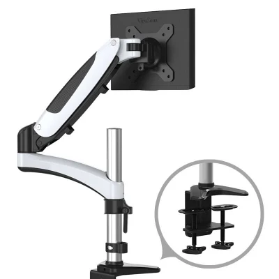 clamp base DL-GST112 Desktop17-2" втулка зажим База ЖК светодиодный монитор держатель Arm газовая пружина полное движение тв крепление загрузка 9-20 кг - Цвет: clamp base