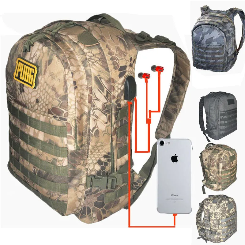 50L 3D 3P открытый спортивный военный тактический альпинистский рюкзак для кемпинга
