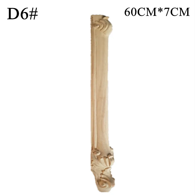 60*7 см массив дуба дерево Европейский стиль резьба по дереву голова шкаф ноги
