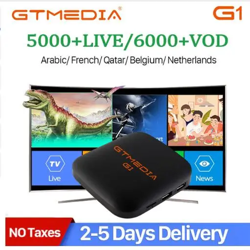 M3u IP tv G1 Android ТВ приставка GTmedia Android 7,1 Смарт ТВ приставка 1 ГБ 8 ГБ Amlogic S905W четырехъядерный 2,4 ГГц WiFi ТВ приставка PK X96 мини