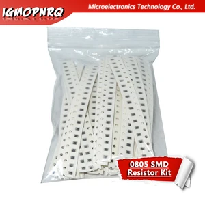 20 значений * 20 шт. = 400 шт. 0805 SMD комплект резисторов 1% 18 вт (10 фотоэлементов) комплект образцов для самостоятельной сборки