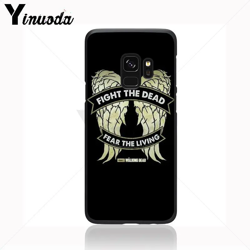 Yinuoda the walking dead hero красочные мило телефон аксессуары чехол для samsung Galaxy s9 s8 плюс