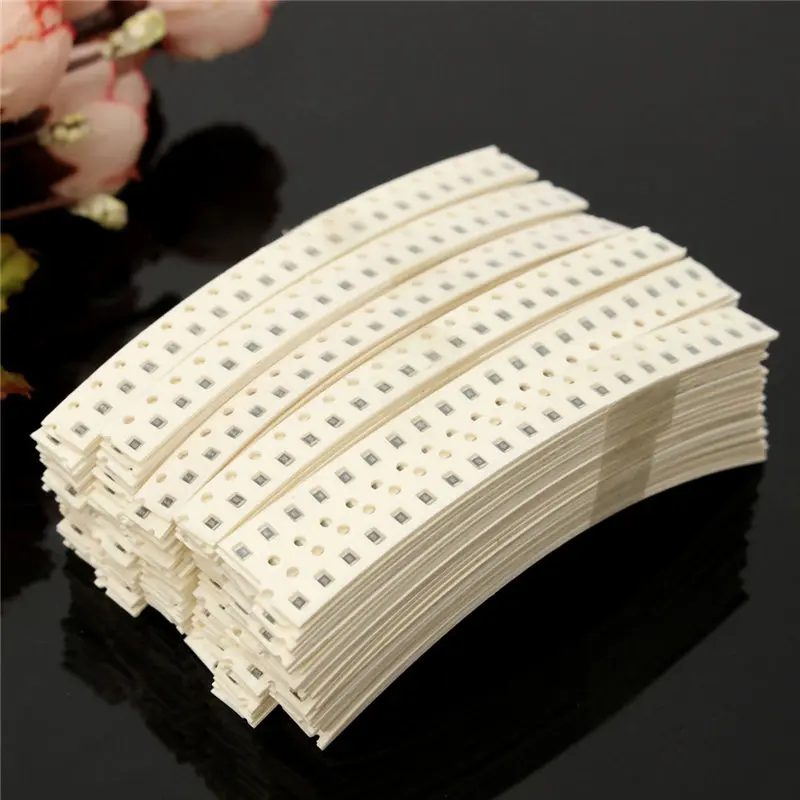 Новый электрический блок 3400 шт. комплект резисторов 0 125 Вт 0805 5% SMD (0R ~ 10MR) 1/8 4250 170 (20x)