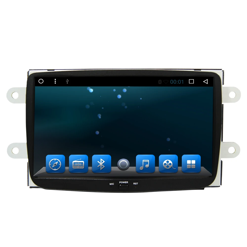 Поддержка Apple Carplay Android 8 1 автомобильное радио GPS Navi Мультимедиа Стерео для Renault Dacia