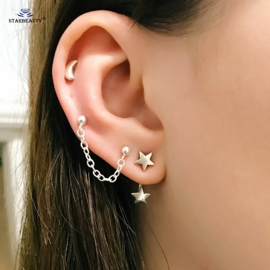 Серьги Starbeauty искусственный пирсинг 3 шт./лот/набор|Украшения для тела| |